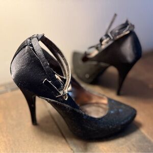 Wet Seal Ankle Strap Heels - 10